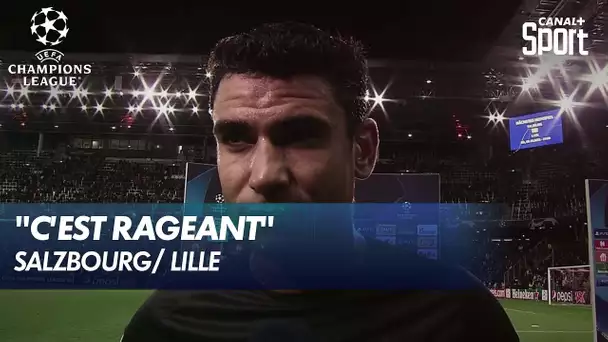 La réaction de B. André après la défaite du LOSC (2-1) - Salzbourg / Lille