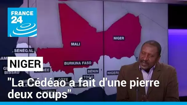 Sanctions levées au Niger : "La Cédéao a fait d'une pierre deux coups" • FRANCE 24