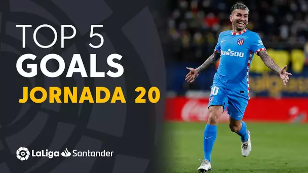 LaLiga TOP 5 Goles Jornada 20 LaLiga Santander 2021/2022