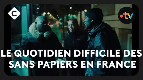 Le quotidien difficile des sans papiers en France- C à Vous - 04/10/2024
