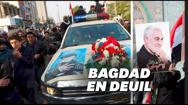 À Bagdad, les images des funérailles de Qassem Soleimani