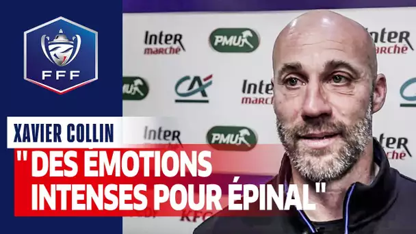 Xavier Collin : "Des émotions intenses pour Epinal", Coupe de France 2019-2020