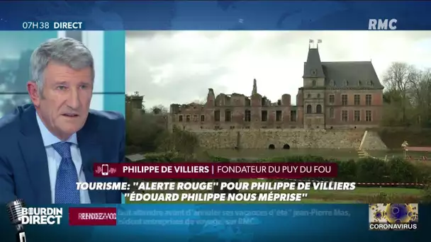 "Le Puy-du-Fou perd un million d'euros par jour" déplore Philippe de Villiers