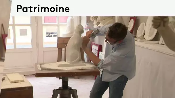 Patrimoine : le patrimoine vivants, rencontre avec Virginie Saintenoy sculpteur de pierre