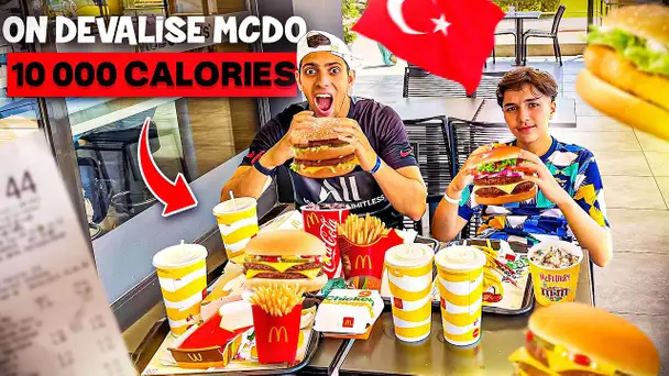 ON DÉVALISE TOUTE LA CARTE D'UN MCDO HALAL 🔥 ( c'est vraiment INCROYABLE)