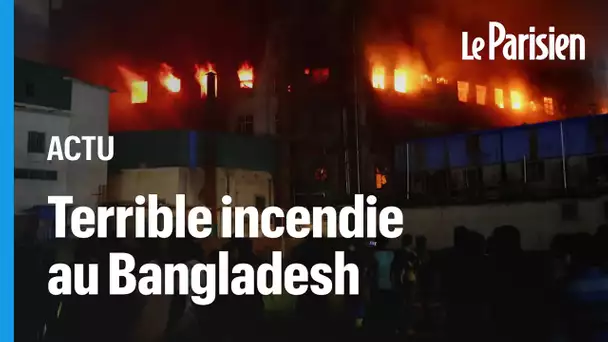 Bangladesh: incendie meurtrier dans une usine