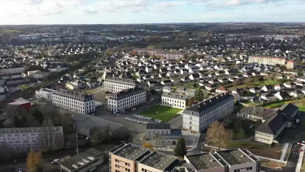 Laval : reconversion en cours d'un vaste site militaire à Laval dans le quartier Ferrié