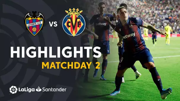 Highlights Levante UD vs Villarreal CF (2-1)