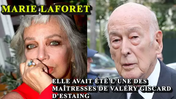 Marie Laforêt, elle avait été l&#039;une des maîtresses de Valéry Giscard d&#039;Estaing