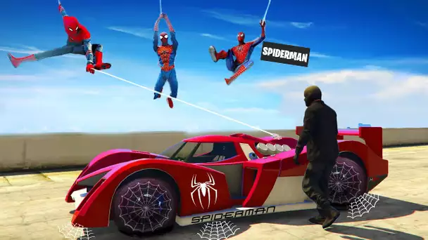 Je Vole la VOITURE de SPIDERMAN 2 ! (Supercar)