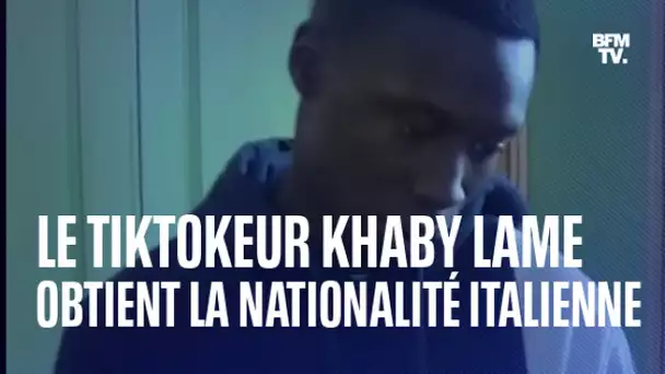 La star de TikTok Khaby Lame a obtenu la nationalité italienne
