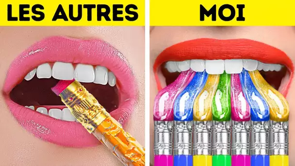 Cacher des bonbons à l'école 🍬🔍 Guide des farces en classe & fournitures scolaires comestibles !