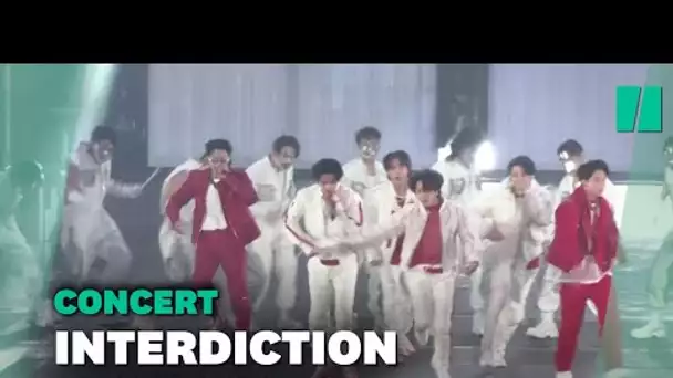 Au concert de BTS en Corée du Sud, le public n'avait pas le droit de chanter