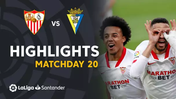 Highlights Sevilla FC vs Cádiz CF (3-0)