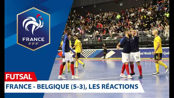 Futsal : France-Belgique (5-3), les réactions I 2019-2020