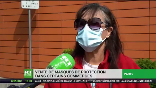 Covid-19 : vente de masques de protection dans certains commerces