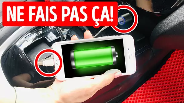 Charger Un Téléphone Dans La Voiture Prend Des Lustres, Tu Dois Arrêter Ça