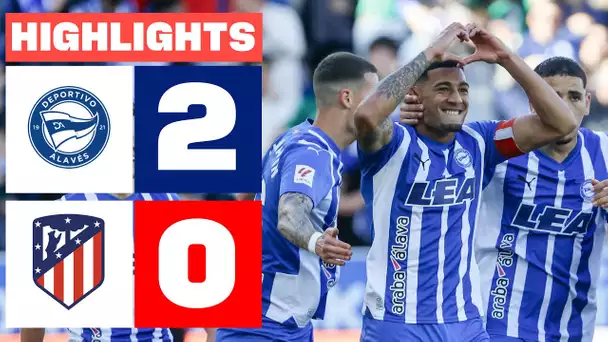 DEPORTIVO ALAVÉS 2 - 0 ATLÉTICO DE MADRID | RESUMEN LALIGA EA SPORTS