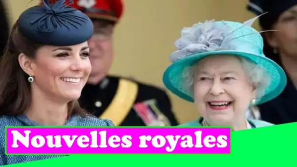 La reine a une "confiance totale" en Kate alors que la duchesse "florissante" se prépare pour de fut