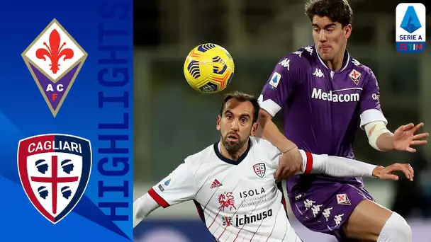 Fiorentina 1-0 Cagliari | Vlahovic struck in the 2nd half to guide Fiorentina | Serie A TIM