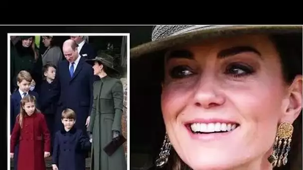 Kate informe les fans des cadeaux de Noël de George, Charlotte et Louis alors que Wills plaisante: "