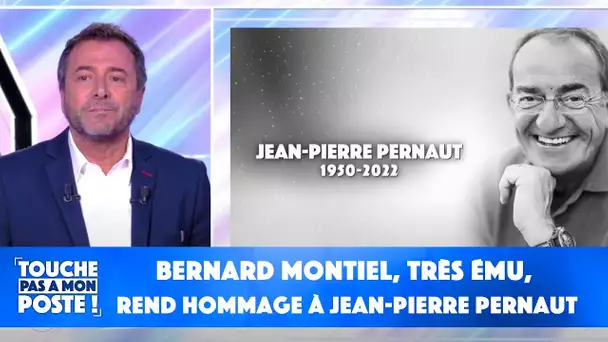 Bernard Montiel, très ému, rend hommage à Jean-Pierre Pernaut