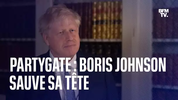 Scandale du "Partygate": Boris Johnson survit à un vote de défiance mais en ressort affaibli