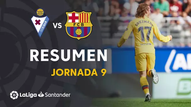 Resumen de SD Eibar vs FC Barcelona (0-3)