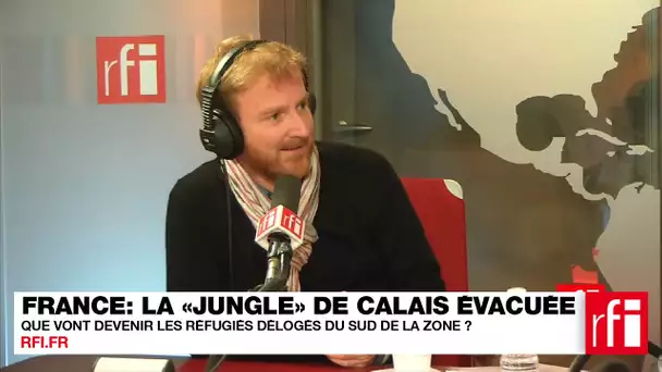 Réfugiés de Calais: démantèlement de la jungle sud