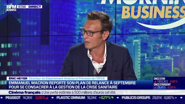 Eric Heyer (OFCE) : Ce qu'il faut attendre du plan de relance reporté