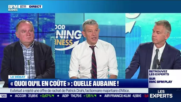 Le débat: "Quoi qu'il en coûte", quelle aubaine, par Jean-Marc Daniel et Nicolas Doze