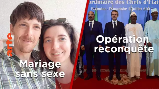 L'amour sans sexe / Macron en Afrique : opération reconquête ? - 28 Minutes - ARTE