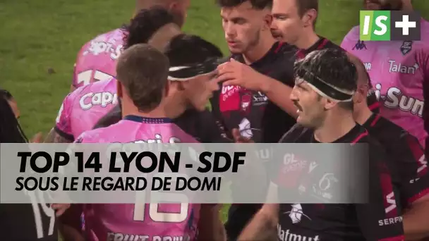 Lyon - Stade français sous le regard de Domi