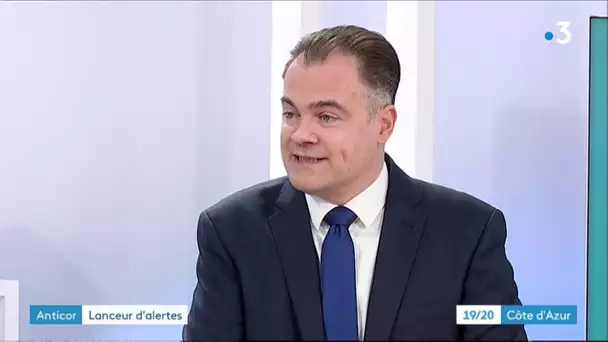 Jean-Christophe Picard d'ANTICOR, invité sur notre plateau du 19/20 le 31 janvier