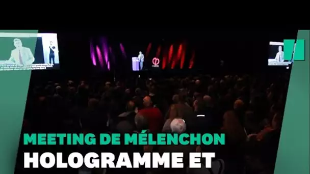 Au meeting de Mélenchon, les hologrammes ont fait venir ces nouveaux militants