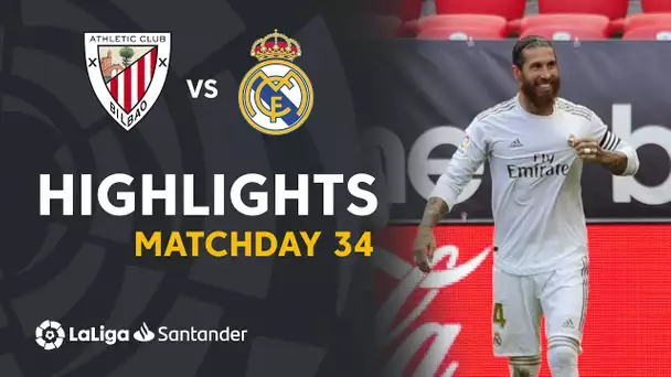 Highlights Athletic Club vs Real Madrid (0-1)