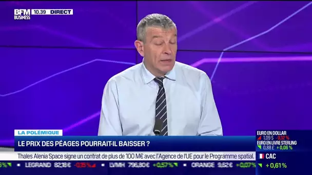 Nicolas Doze : Le prix des péages pourrait-il baisser ?