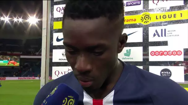 La réaction d'Idrissa Gana Gueye après PSG / Dijon - Canal Sports Club