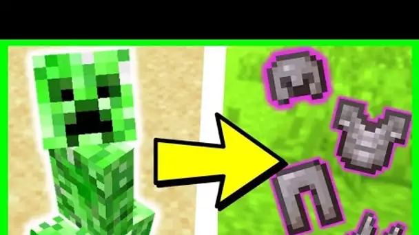 MINECRAFT MAIS LES CREEPERS QUI EXPLOSENT DONNENT DU STUFF CHEATÉ (incroyable)