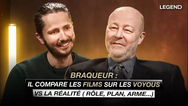 BRAQUEUR : IL COMPARE LES FILMS SUR LES VOYOUS VS LA RÉALITÉ (Rôle, plan, arme…)