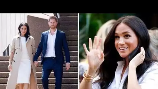 Meghan Markle et le prince Harry montrent une coordination avec une garde-robe assortie valant des