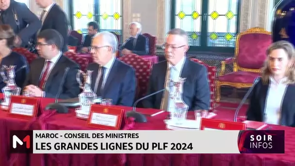 Conseil des ministres : les grandes lignes du PLF 2024