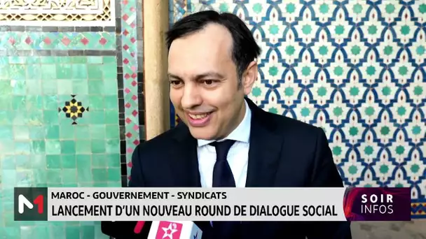 Maroc-gouvernement-syndicats: lancement d´un nouveau round de dialogue social