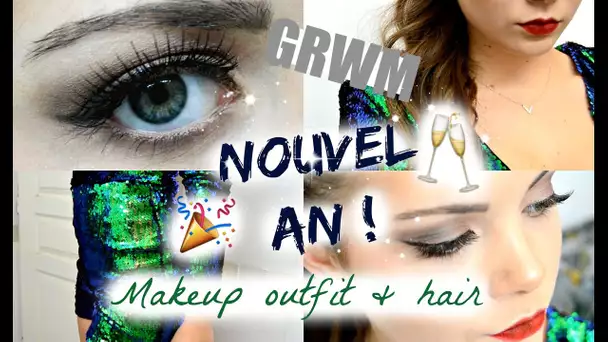 GRWM NOUVEL AN : Makeup, tenue et coiffure | ROMY