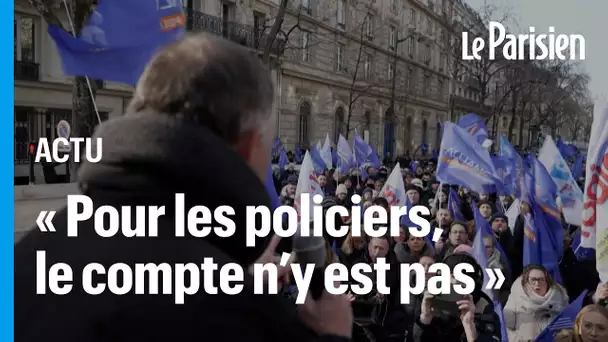 Paris 2024 : le « Bloc syndical » des policiers manifeste à son tour, 200 jours avant les JO