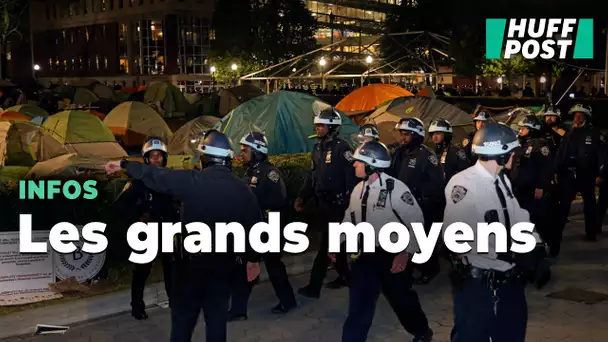 La police déloge les manifestants pro-palestiniens du campus de Columbia