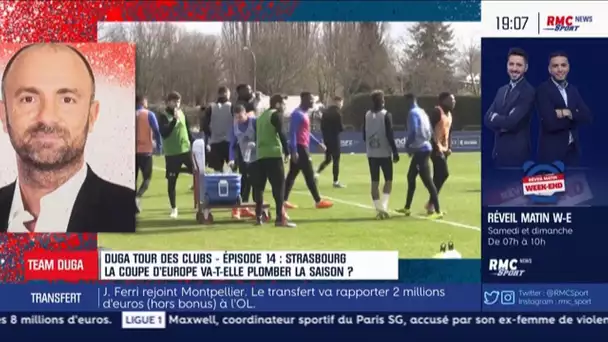 Duga : "En Coupe d'Europe, il faut que Strasbourg prenne du plaisir avant tout"