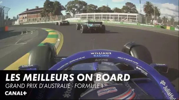 Le best of des caméras embarquées - Grand Prix d'Australie - F1