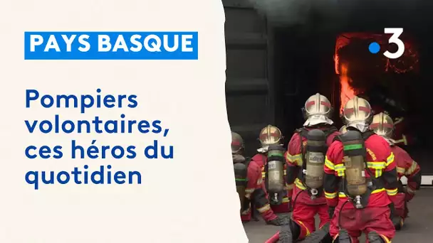 Magazine basque : pompiers volontaires, ces héros du quotidien
