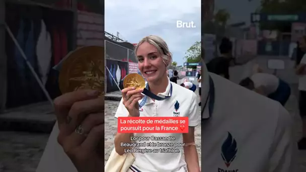 La récolte de médailles se poursuit pour la France #paris2024